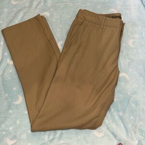 Khaki golf pants